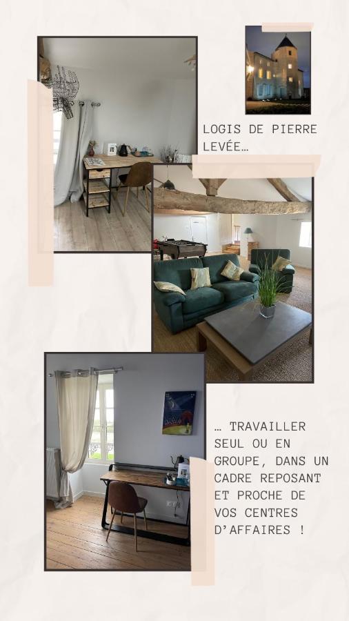Bessines Logis De Pierre Levee B&B 외부 사진